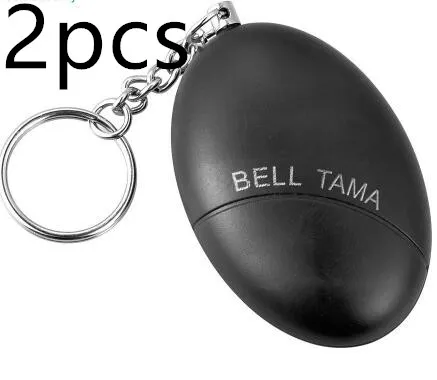 Color: 2pcs Black - Alarm system