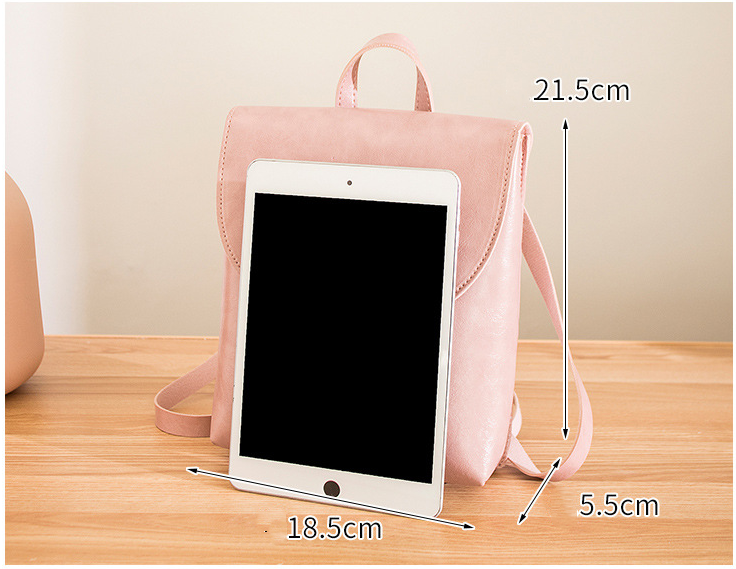 mini backpack's size
