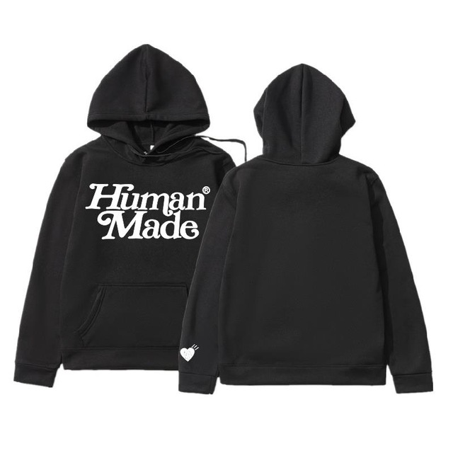 Human Made Fleece Hoodies Sweatshirt Men Women Cotton Girls Don't