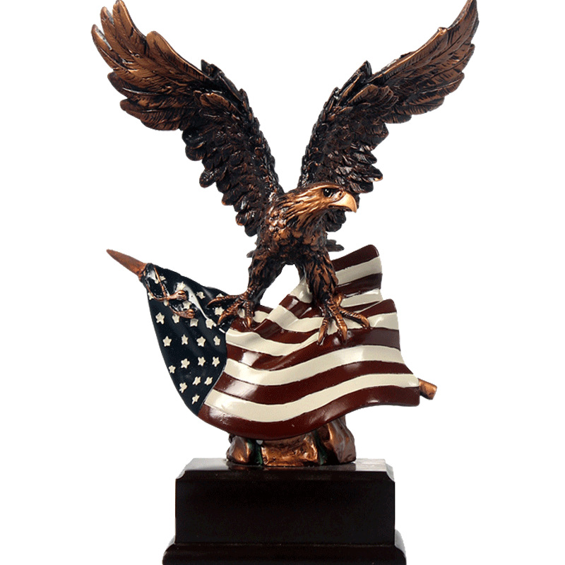 The Outdoor Metal Eagle Sculpture