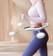 Smart Counting Sports Circle Adjustable Home Fitness Body Building Ring Musculation Exercise Thin Waist Slimming Hoop
