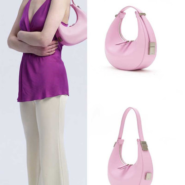 Osoi Bag Female 2021 New Baggage Bag Korea Small Handbag Niche Set Shoulder Bag Cowhide Armpit Bag—2