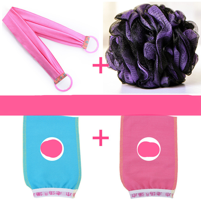 Color: 4style - Scrubbing Towel, Scrubbing Artifact, Scrubbing The Back, Scrubbing The Back Of The Bath Towel, Wiping The Back And Extending The Back.