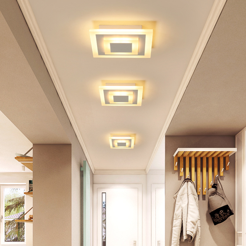 Surface-mounted Living Room Lighting, Hallway, Cloakroom, Ceiling Lamp ...