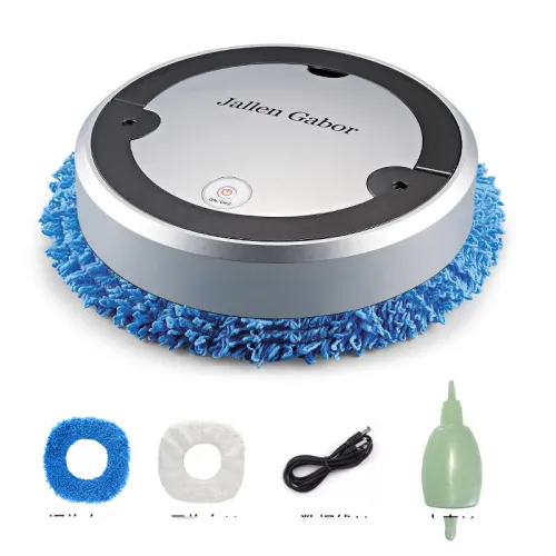 Color: Athens Grey - Wet And Dry Charging Automatic Mopping Robot Smart Home Humidifier Household Cleaning Machine
