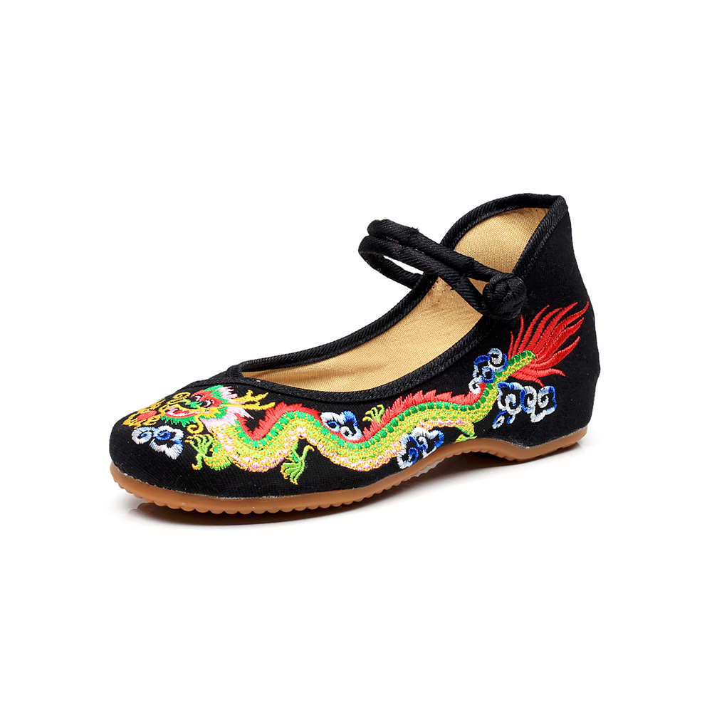 2022 Trending Colorful Canvas Embroidered Shoes