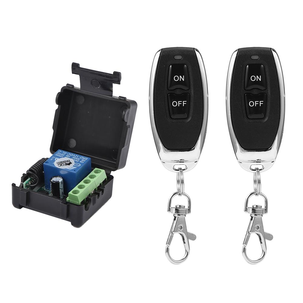 Dc 24 12v Single-channel Wireless Remote Control Switch Car Access ...