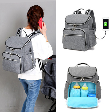 Mommy Bag, Multi-Functional Large-Capacity Mother And Baby Bag, Waterproof Diaper Bag, Outing Backpack—1