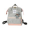 Color: Gray pink, Size: M - Backpack Leisure Travel Backpack Multifunctional Mommy Bag Oxford Backpack