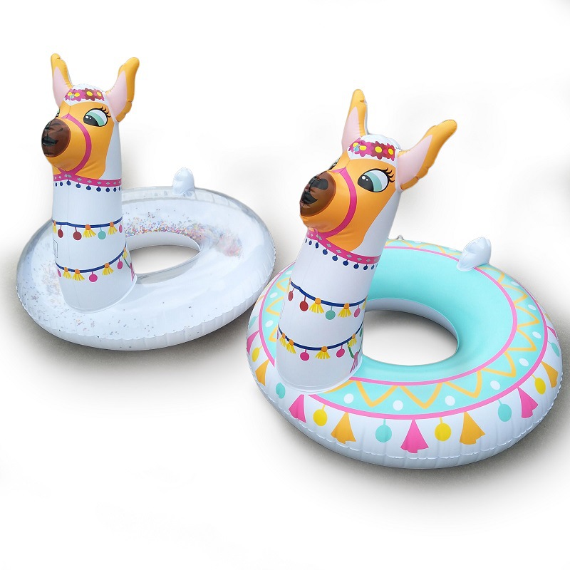 print inflatable pool ring