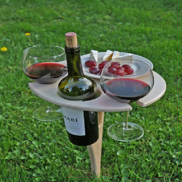 Folding Wine Racks Outdoor Picnic