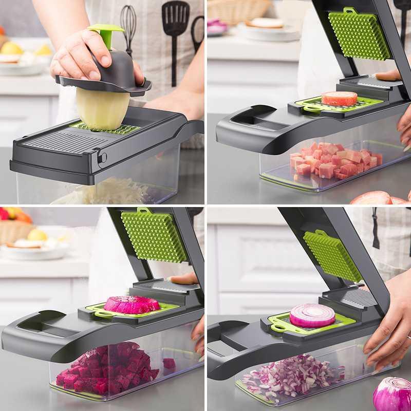 Easy Slice and Dice Multifunctional Vegetable Chopper