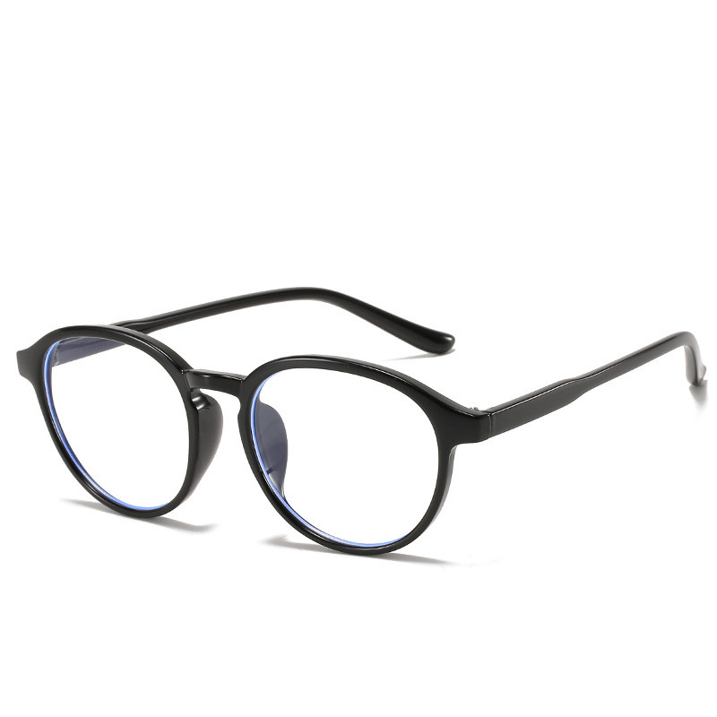 1618981920936 - Fashion New Anti-Blue Light Flat Mirror Female Thin Students Myopia Decorative Glasses Frame