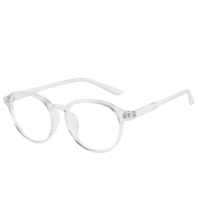 1618981920940 - Fashion New Anti-Blue Light Flat Mirror Female Thin Students Myopia Decorative Glasses Frame