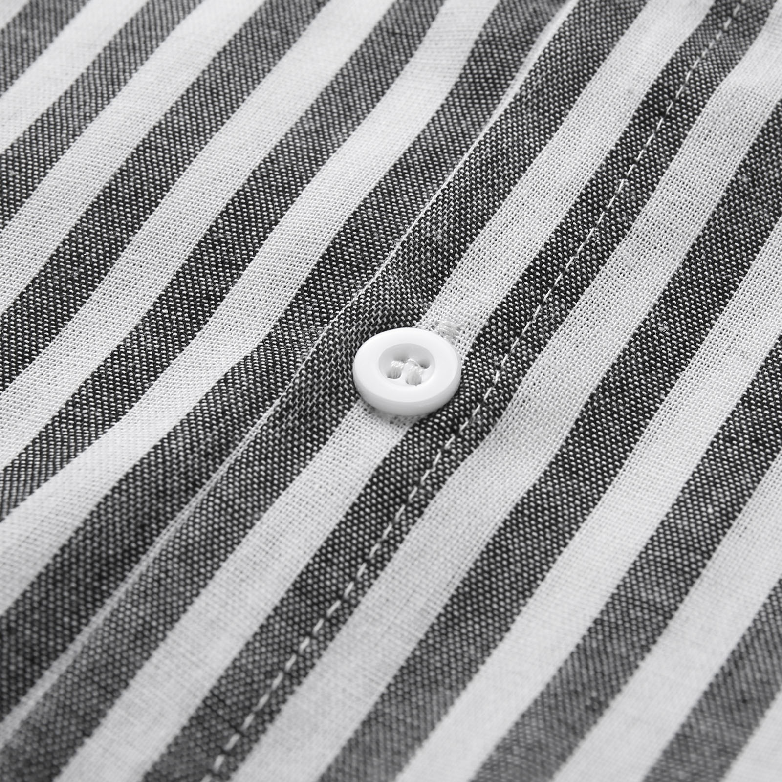 1618988866993 - Striped Print Short Sleeve Men's Shirt