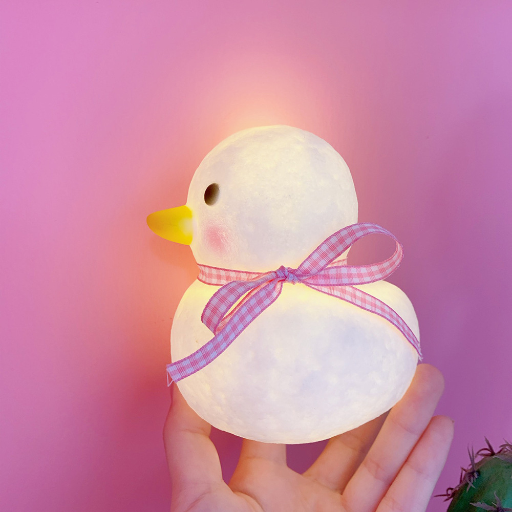 Led Night Light Cute Little Duck Room Bedside Lamp CJdropshipping