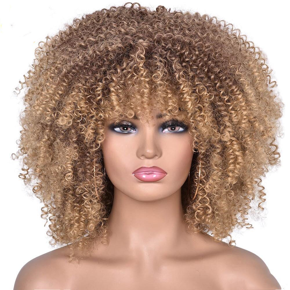 Afro Curly Wig For Black Women