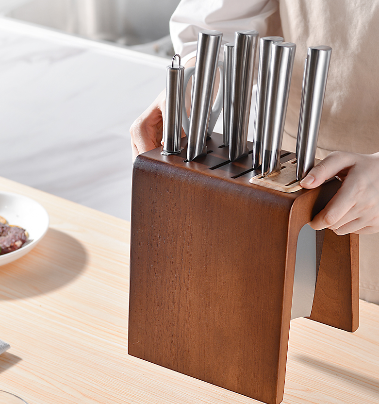 Raw And Cooked Classification Knife Holder Rack Multifunctional