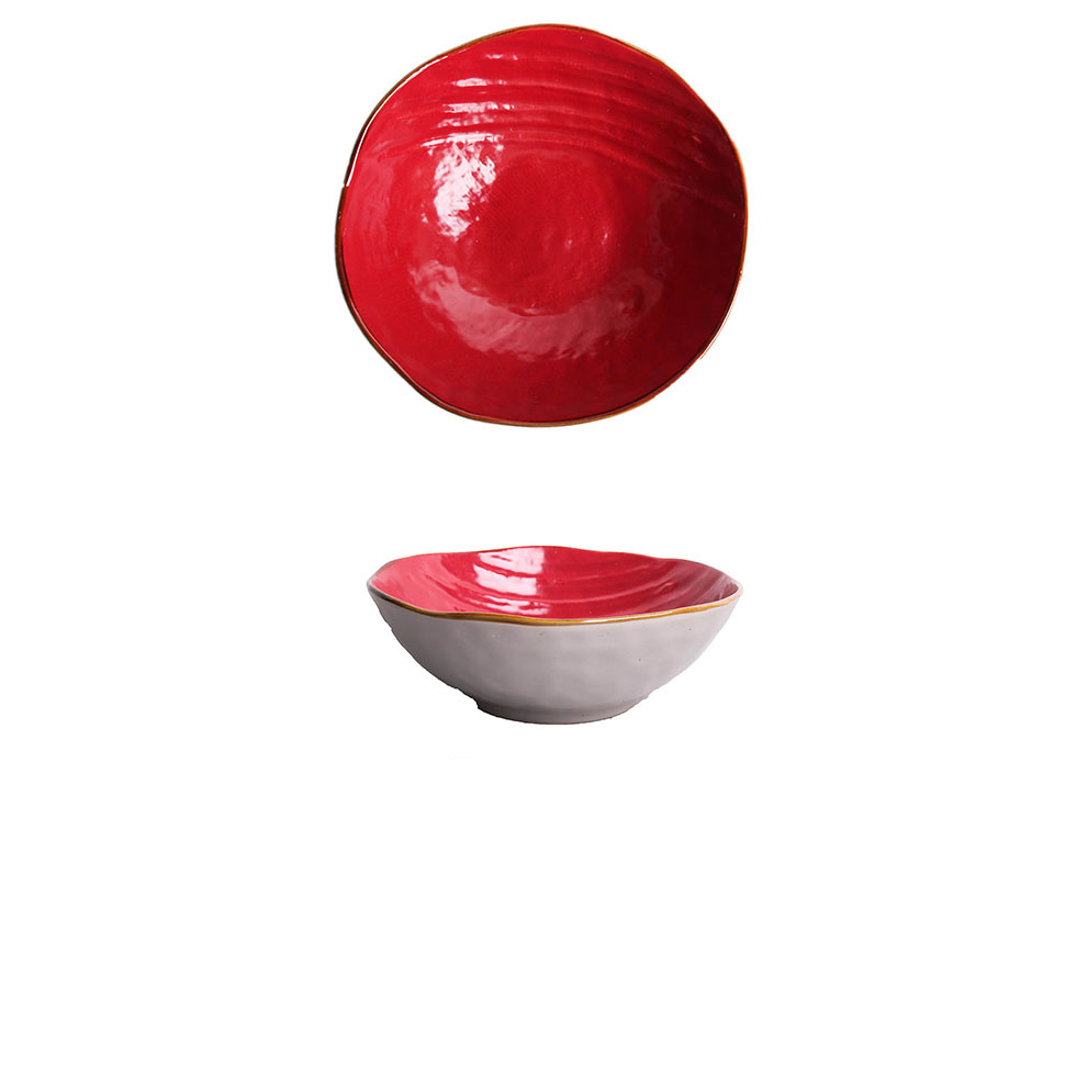 style: 16 - Creative Ceramic Retro Big Soup Bowl Household Large Pickled Cabbage Fish Bowl Restaurant Super Large Lobster Bowl Ice Cracked Bowl Tableware