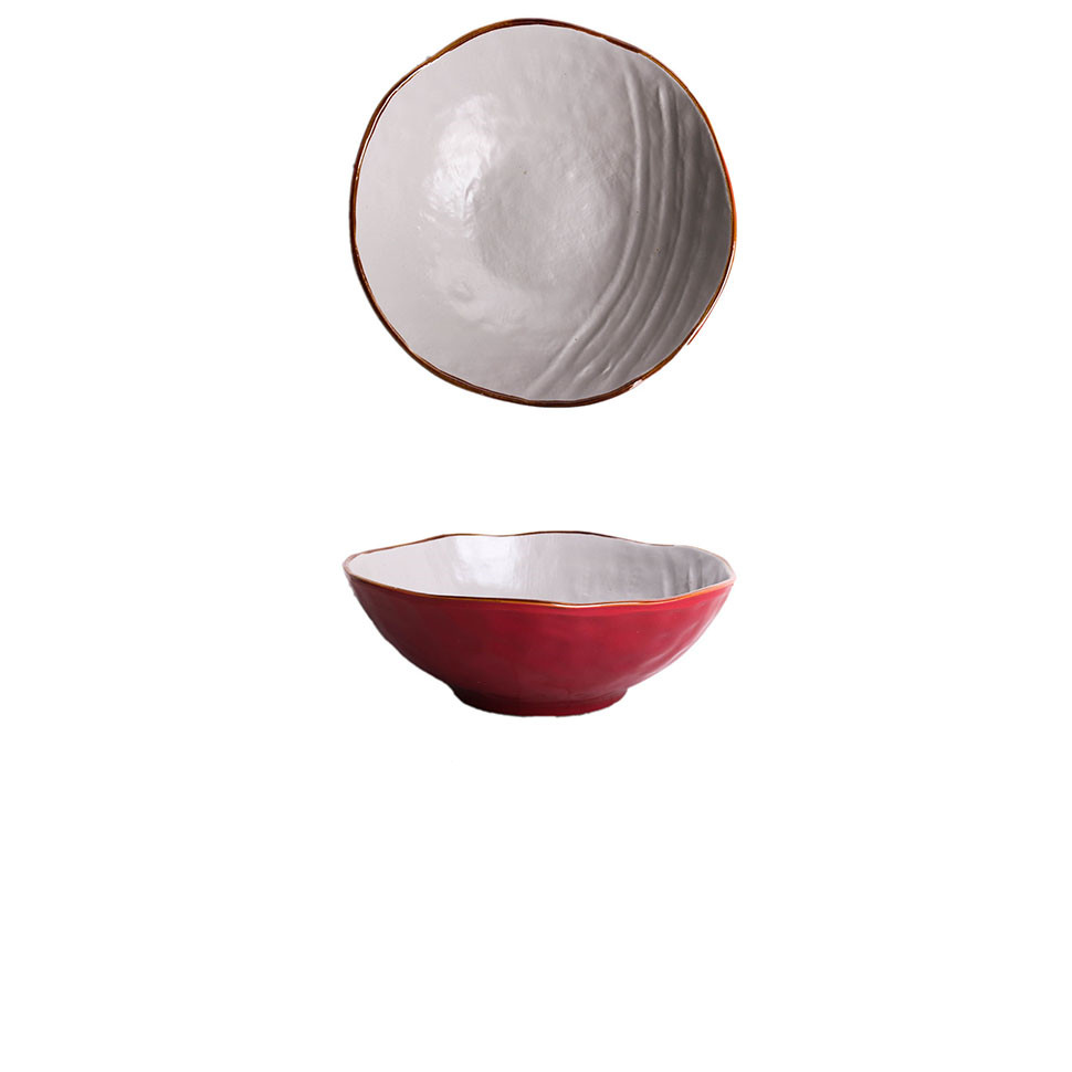 style: 18 - Creative Ceramic Retro Big Soup Bowl Household Large Pickled Cabbage Fish Bowl Restaurant Super Large Lobster Bowl Ice Cracked Bowl Tableware
