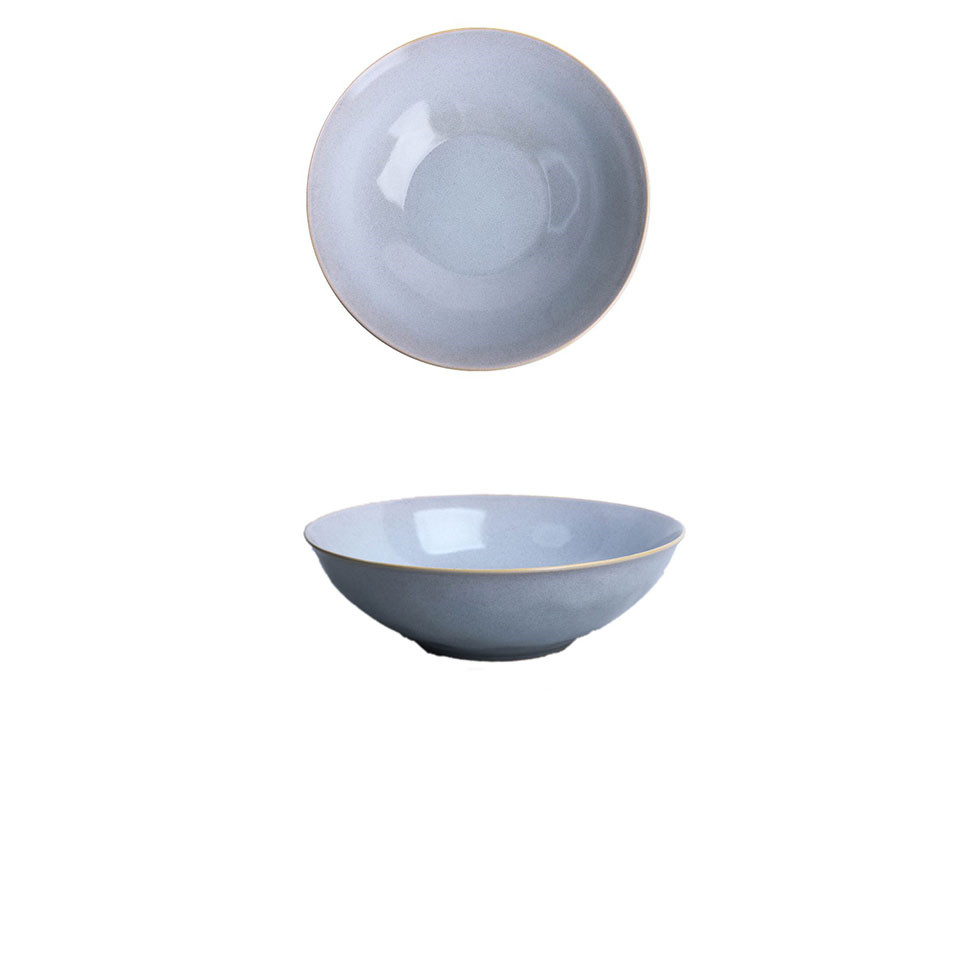 style: 24 - Creative Ceramic Retro Big Soup Bowl Household Large Pickled Cabbage Fish Bowl Restaurant Super Large Lobster Bowl Ice Cracked Bowl Tableware