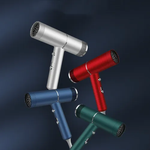 Color: Red, style: High dividend, power: 220V US - Hair Dryer, Hair Salon, Hair Dryer, Mute