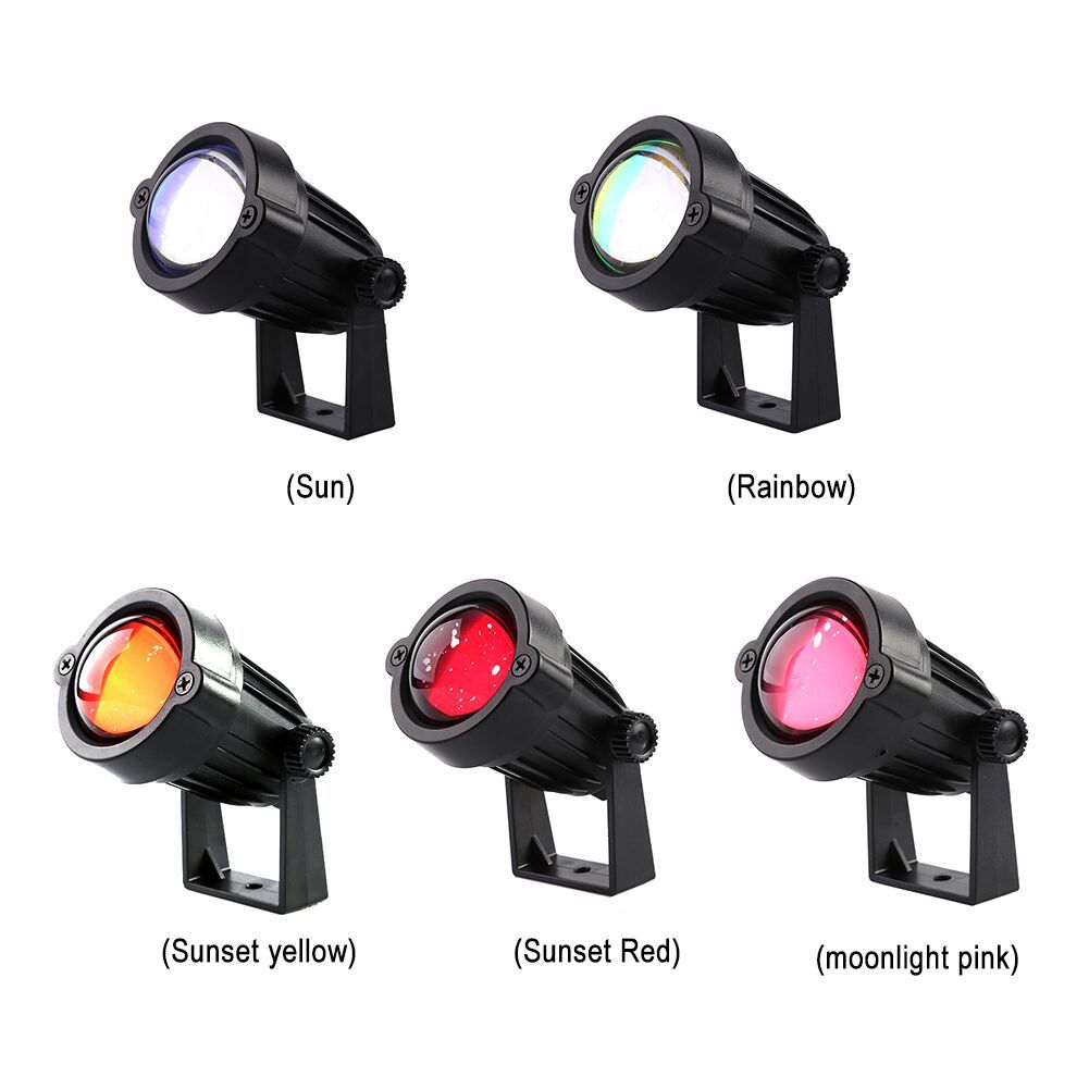 Sunset Lights, Sun Never Setting Lights, Rainbow Projection Lights