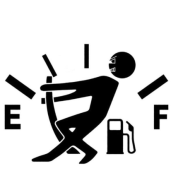 Funny Car Sticker Pull Fuel Tank Pointer Ef Fuel Tank Logo Car Sticker Fuel Tank Vinyl Sticker Decal