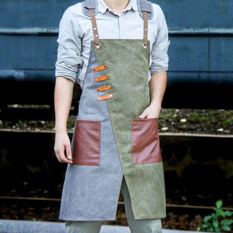 Denim Apron Men'S Printed Work Clothes CJdropshipping