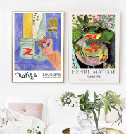 Goldfish Oil Painting Henry Matisse Decorative Painting Core Wish Aliexpress Explosive Canvas Painting Core Living Room Decoration Painting