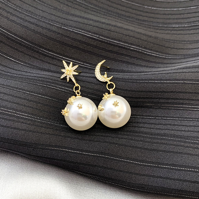 pearl drop dangle earrings