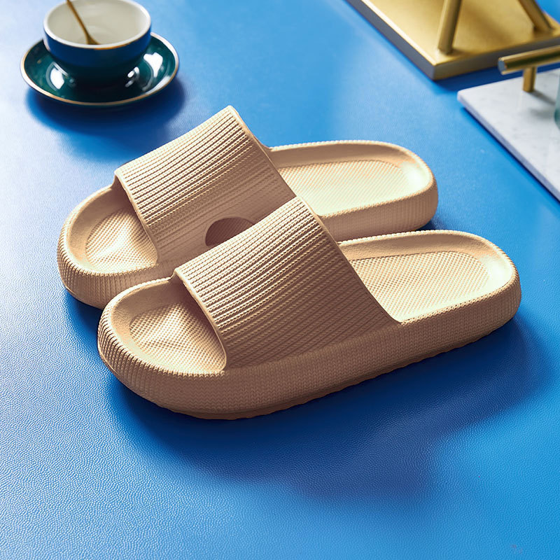 Women Men Foot Massage Soft Slippers Thick Sole Non-Slip Pillow Unisex Sandals W - Picture 10 of 16