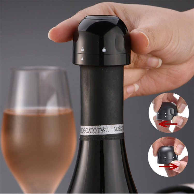 Vacuum Red Wine Bottle Stopper Silicone Sealed Champagne Bottle Stopper