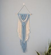 Hand-Woven Cotton Rope Tapestry Wall Decoration Wall Decoration Cotton Rope Tassel Ornaments