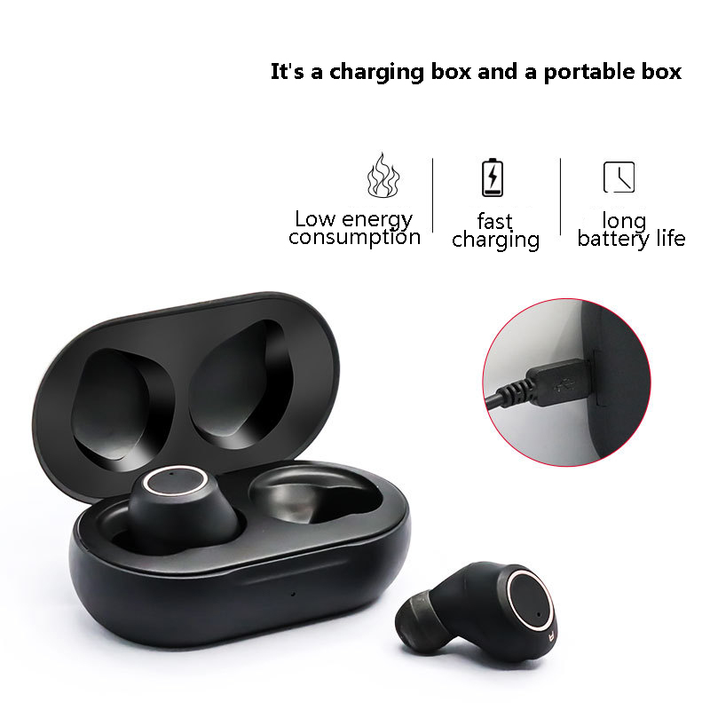 Hearing-Aid Elderly Sound Amplifier with Magnetic Charging Storage Case Bluetooth