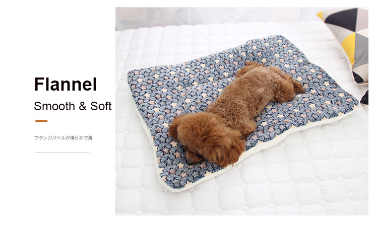 This extra plush washable dog bed is the ultimate cozy retreat for your furry friend. Made with soft and luxurious fleece materials with a non-slip, durable bottom. This bed provides your dog with a warm and comfortable place to rest, while also being easy to maintain with its machine washable design.
