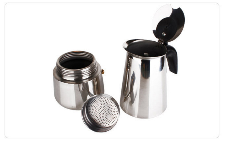 Stainless Steel Espresso Coffee Maker | Petra Shops