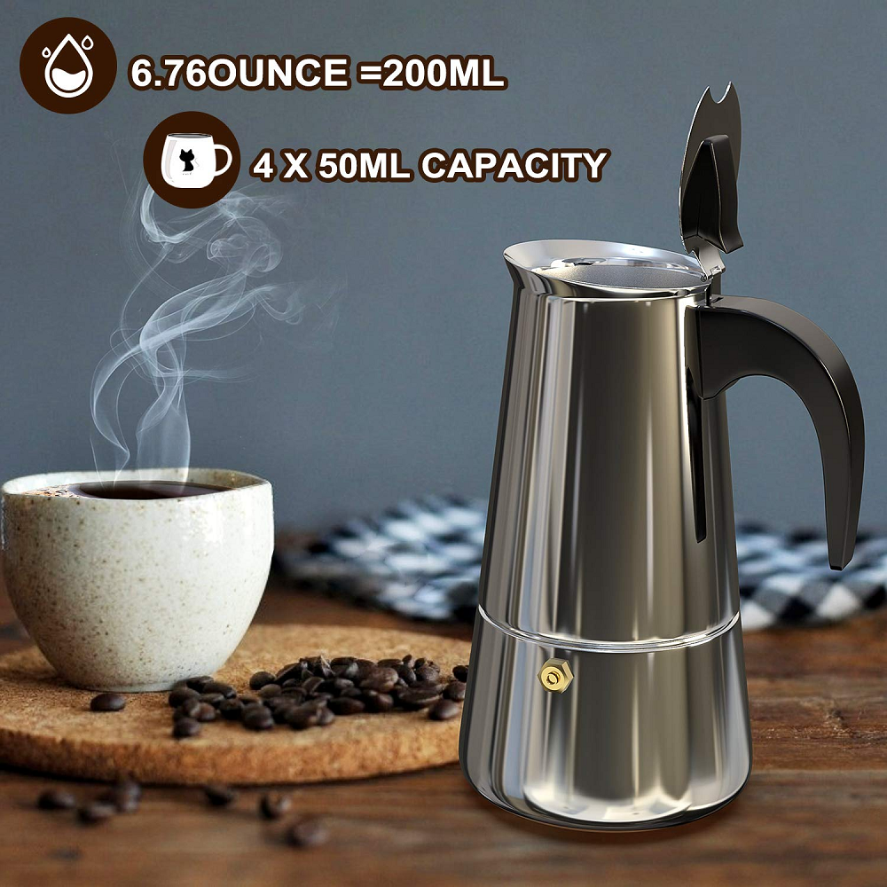 Stainless Steel Coffee Pot 2a