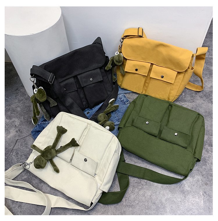 Cheap Canvas messenger bag CJdropshipping
