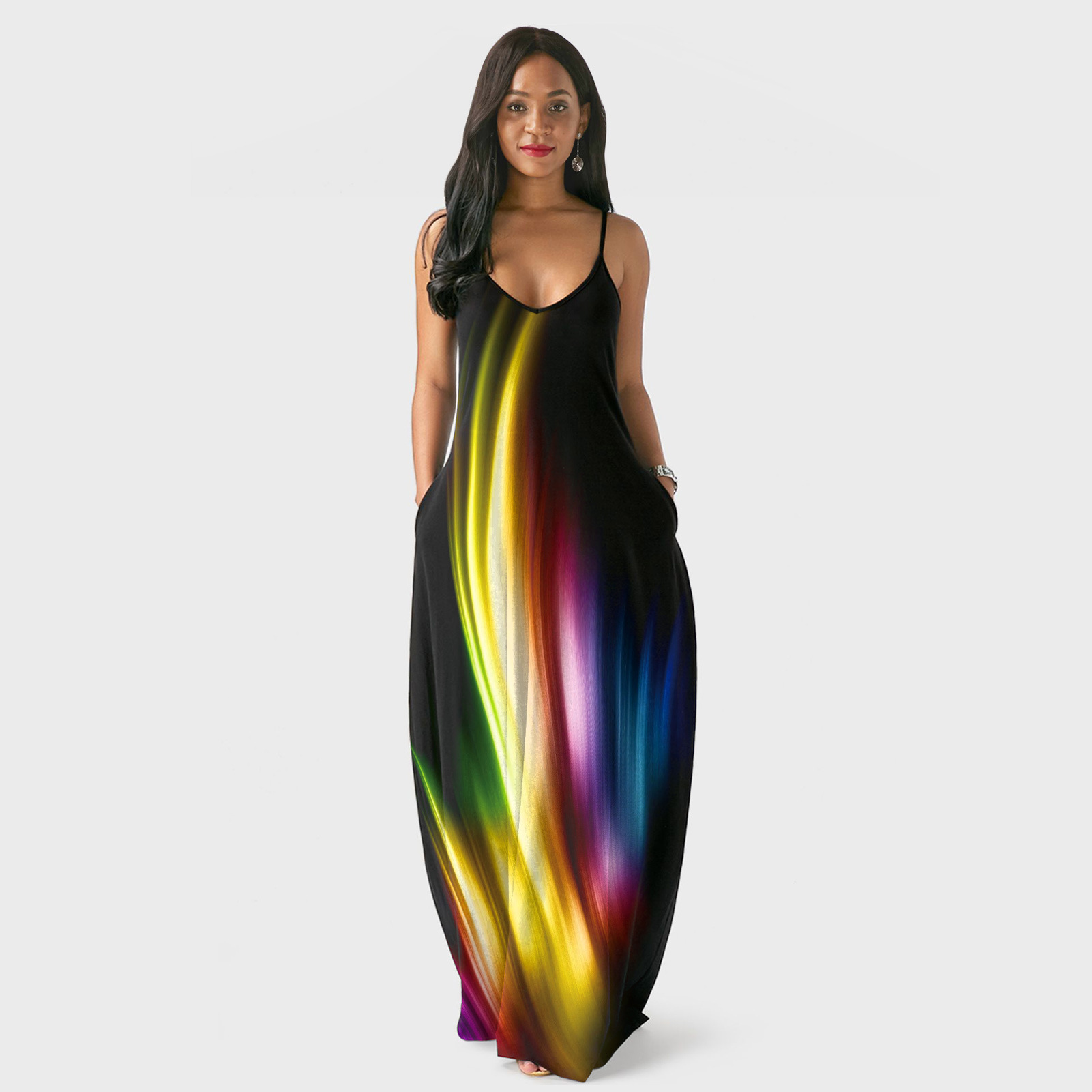 1620558657853 - Digital Printed Women S Suspender Dress