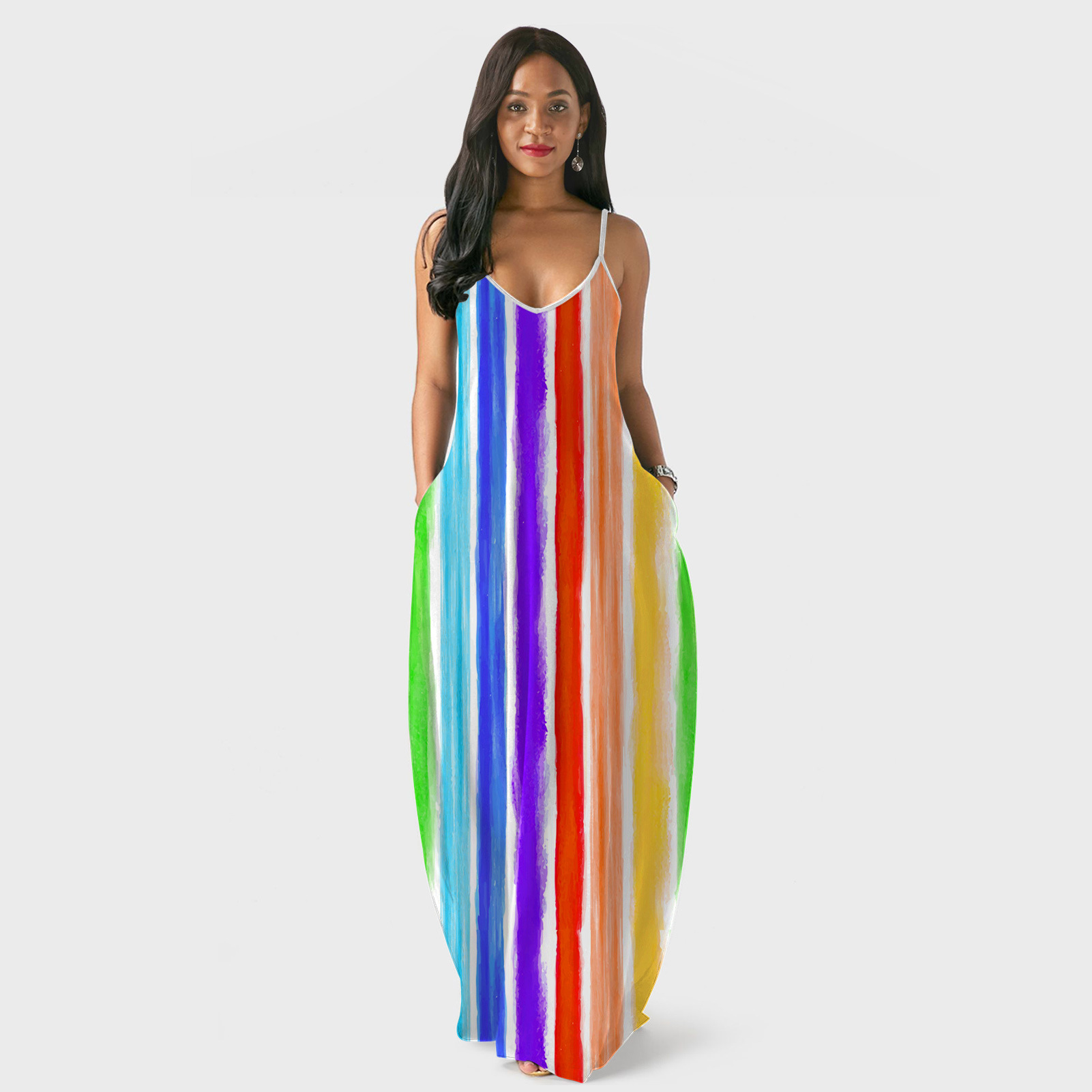 1620558657880 - Digital Printed Women S Suspender Dress