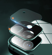 Suitable for IPhone11 double-sided buckle transparent mobile phone case 12promax tempered glass protective cover anti-peeping
