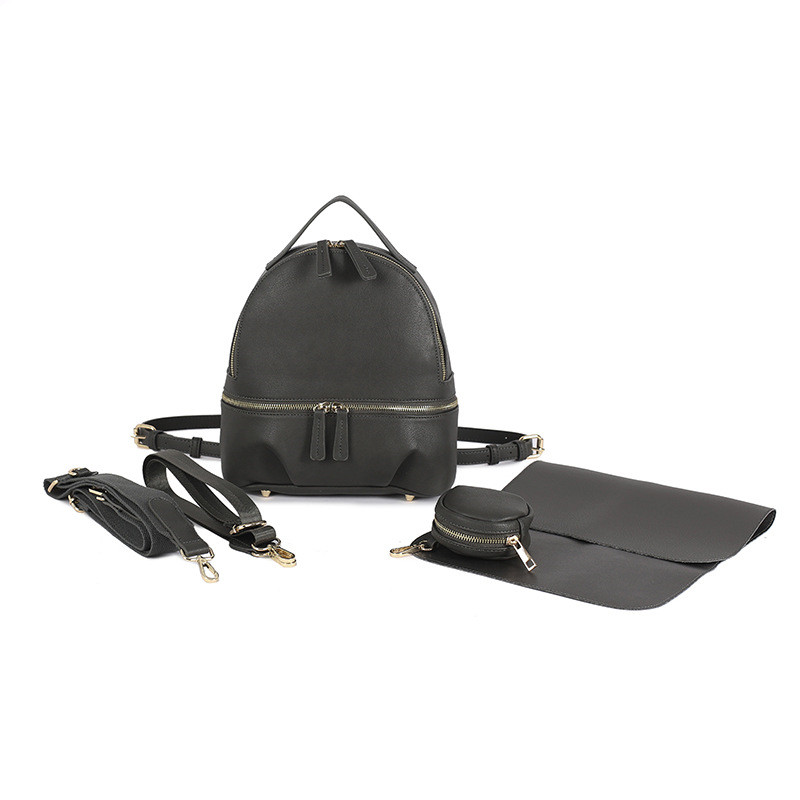 Black Color Mini Mum Bag Set with Extra Buckels and Pad etc.