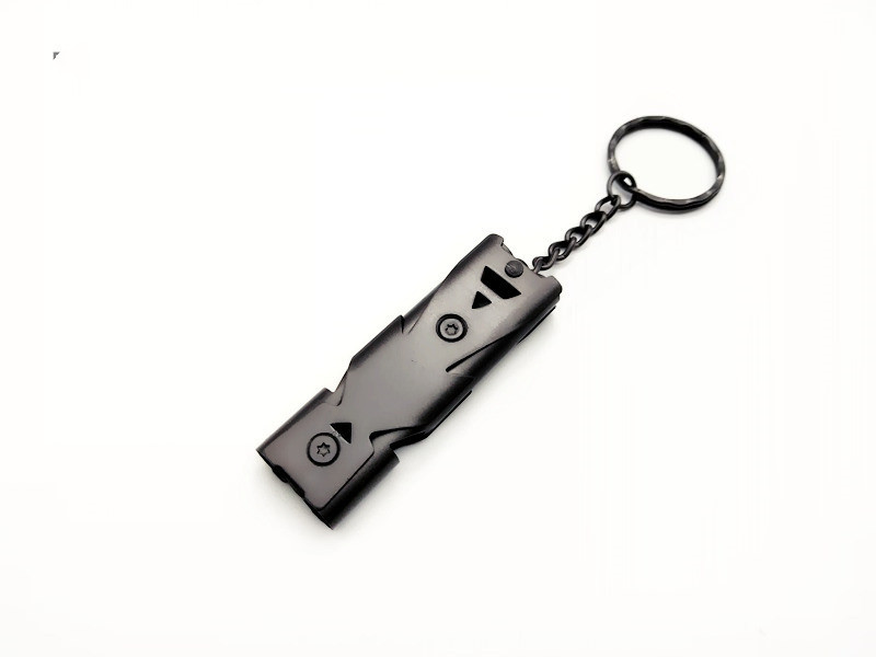 Double-Barreled Survival Whistle