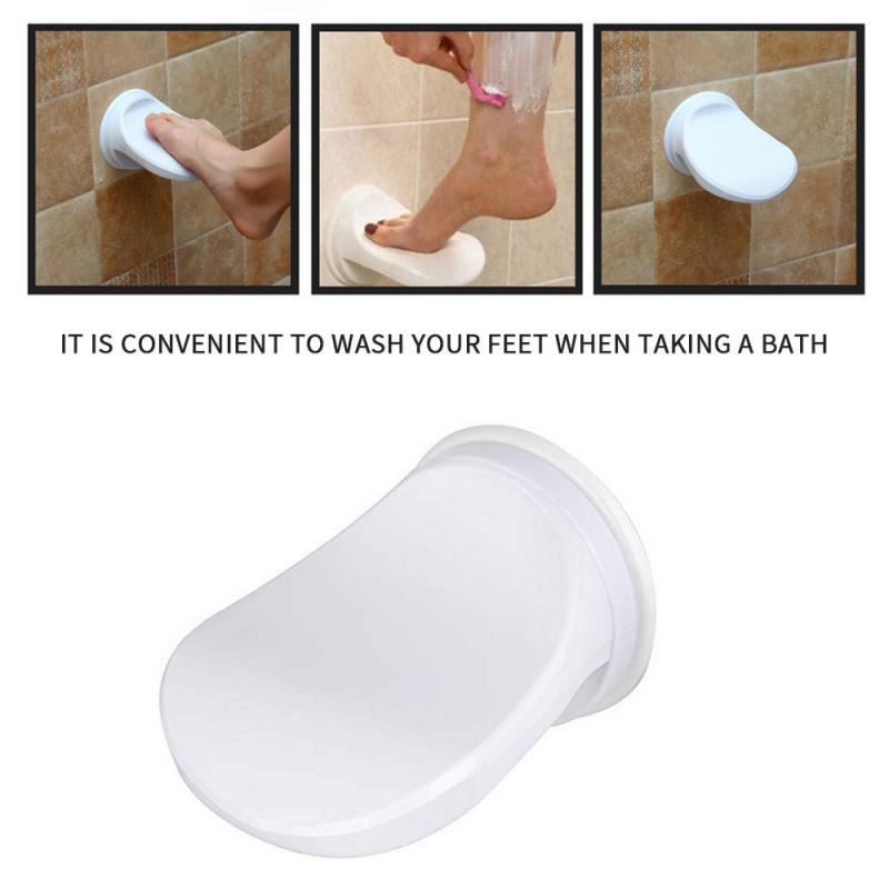 Bathroom Shower Foot Rest Shaving Leg Step Aid Grip Holder Pedal Step Suction Cup Non Slip Foot