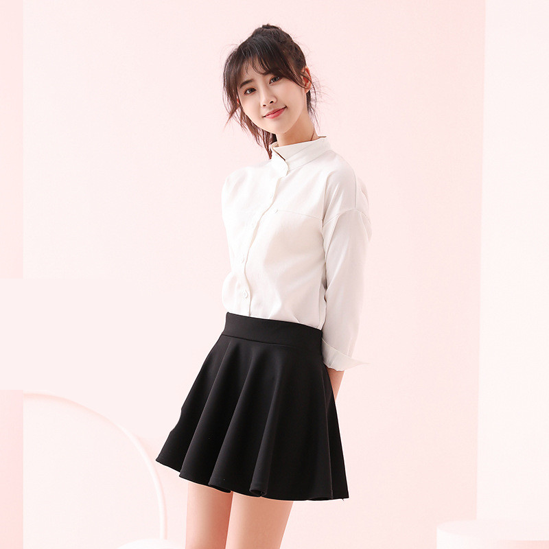 Women'S Short Skirt Summer Cotton Skirt Korean Sun Skirt A Group ...