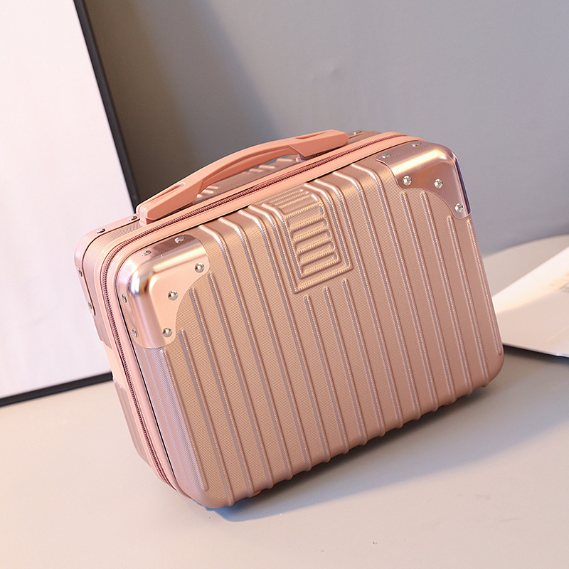 Portable Suitcase Female Small 14-inch MMakeup Box
