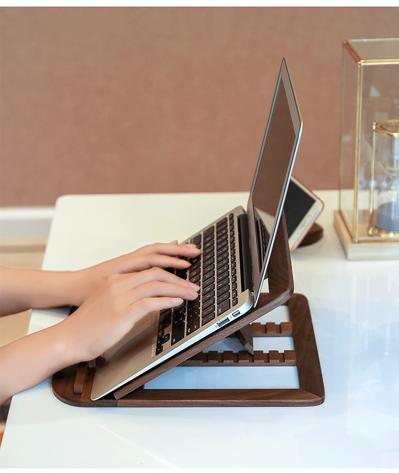Sutando™, supporto per laptop in legno