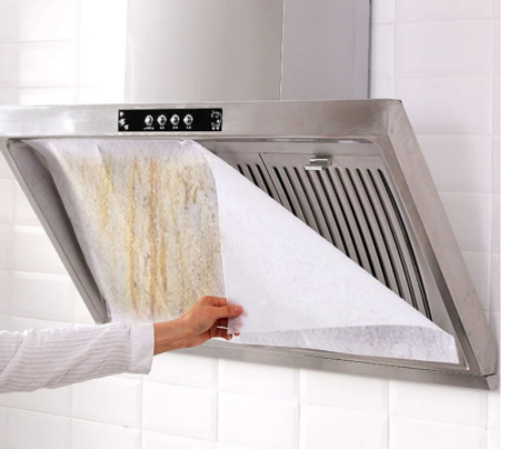 Activated Carbon Filter Cotton For Oil-proof Paper Non-woven Range Hood Filter