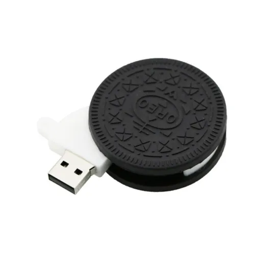 Color: 1style, capacity: 16GB - Creative Gift Sandwich Cookie USB Flash Drive